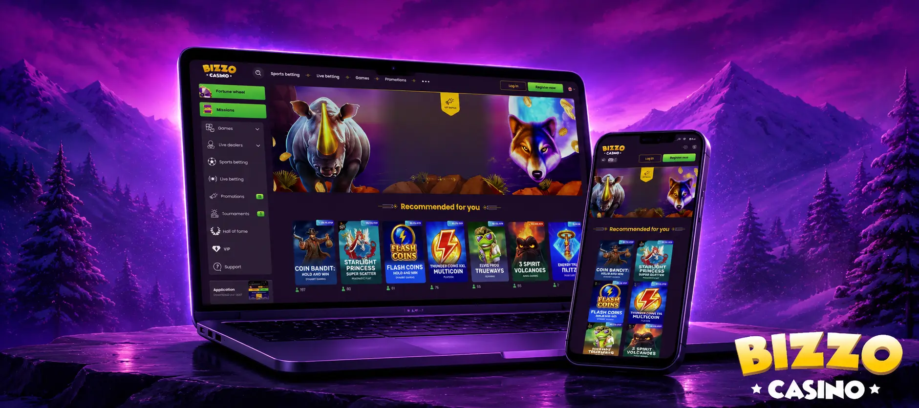 Igre Pri Bizzo Casino